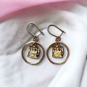 🤯5/$20🤯 Gold Tone Game Machine Dangle Earring